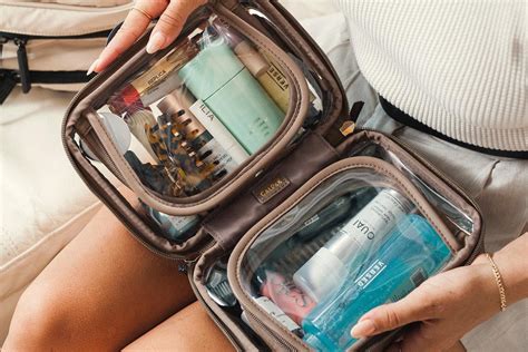 away toiletry bag dupe|clear bag for toiletries.